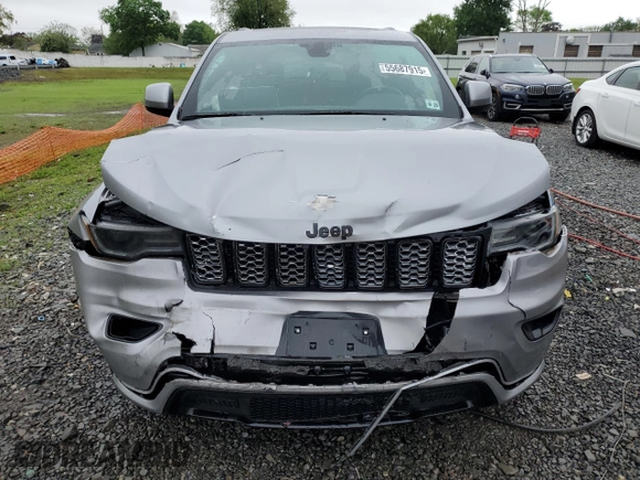 2020 Jeep Grand Cherokee Altitude with VIN 1C4RJFAGXLC360611, listed as a Copart auction lot 55687915 with 19,708 mi miles and Salvage title. Bid and sale history available at DreamBid. Image 5.