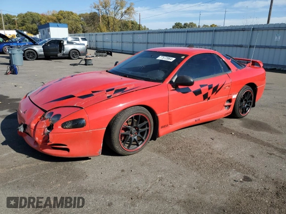 1994 Mitsubishi 3000GT z VIN JA3AM54J6RY009694, wystawiony jako Copart lot #77572864 z przebiegiem 175 629 mil mil oraz Tytuł czysty. Historia ofert i sprzedaży dostępna na DreamBid. Obrazek 1.