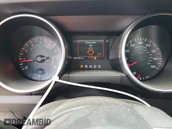 2021 Ford Mustang EcoBoost with VIN 1FA6P8TH8M5147591, listed as a Copart auction lot 54066385 with 55,768 mi miles and Clean title. Bid and sale history available at DreamBid. Image 9.