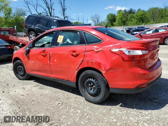 2012 Ford Focus SE with VIN 1FAHP3F28CL173251, listed as a Copart auction lot 56394695 with Not provided miles and Non repairable. Bid and sale history available at DreamBid. Image 2.