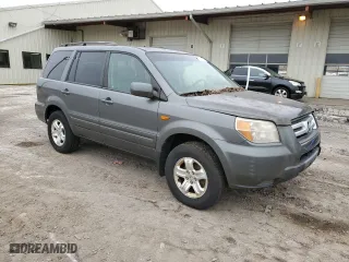2008 Honda Pilot VP with VIN 5FNYF282X8B015752, listed as a Copart auction lot 51028105 with 124,990 mi miles and Clean Title. Bid and sale history available at carsss.com. Image 4.
