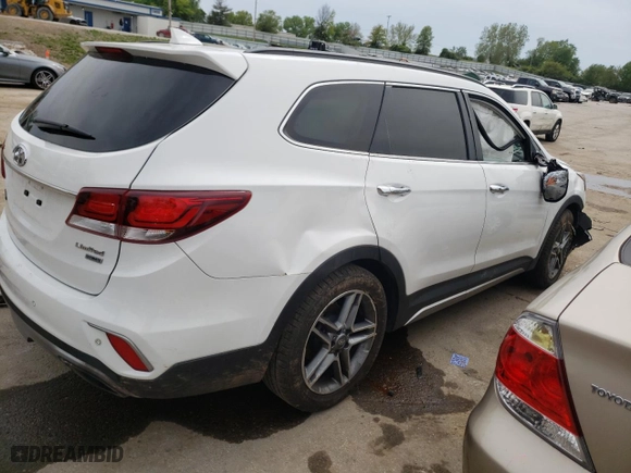 2019 Hyundai Santa Fe XL Limited Ultimate with VIN KM8SR4HF7KU301774, listed as a Copart auction lot 52516164 with 0 mi miles and Salvage Title. Bid and sale history available at carsss.com. Image 3.