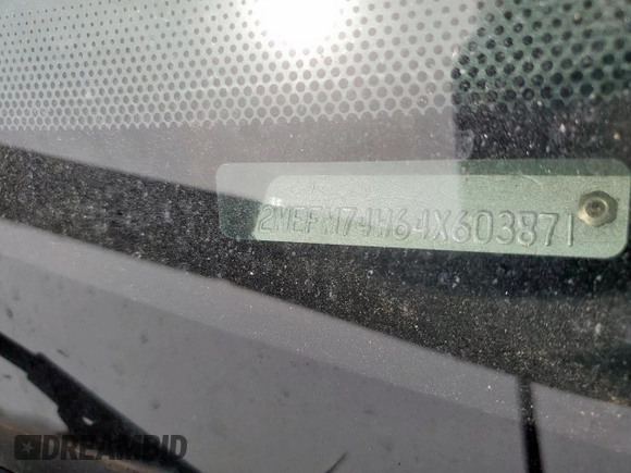 2004 Mercury Grand Marquis GS z VIN 2MEFM74W64X603871, wystawiony jako Copart lot #56545655 z przebiegiem 206 427 mil mil oraz Szkoda całkowita • Salvage title. Historia ofert i sprzedaży dostępna na DreamBid. Obrazek 12.