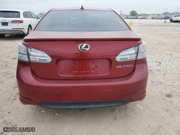 2011 Lexus HS 250h with VIN JTHBB1BA0B2044293, listed as a Copart auction lot 82428324 with 0 mi miles and Clean Title. Bid and sale history available at carsss.com. Image 6.