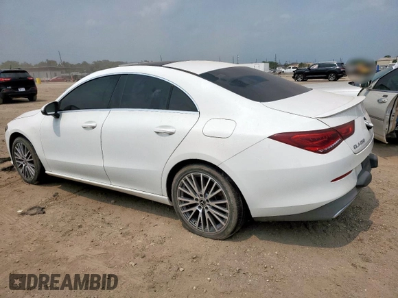 2020 Mercedes-Benz CLA 250 with VIN WDD5J4HB6LN061933, listed as a Copart auction lot 57802485 with 102,458 mi miles and Clean title. Bid and sale history available at DreamBid. Image 2.