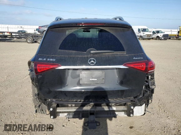 2020 Mercedes-Benz GLE 350 with VIN 4JGFB4KB5LA053605, listed as a Copart auction lot 56928275 with 52,413 mi miles and Salvage title. Bid and sale history available at DreamBid. Image 6.
