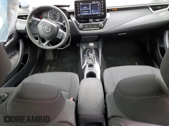 2021 Toyota Corolla LE with VIN JTDEPMAEXMJ154556, listed as a Copart auction lot 51620095 with 179,738 mi miles and Salvage Title. Bid and sale history available at carsss.com. Image 8.