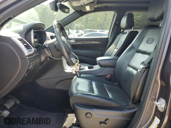 2018 Jeep Grand Cherokee High Altitude with VIN 1C4RJECG8JC239080, listed as a Copart auction lot 62141205 with 66,126 mi miles and Salvage title. Bid and sale history available at DreamBid. Image 7.