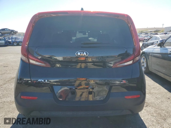 2021 Kia Soul S with VIN KNDJ23AU0M7743787, listed as a Copart auction lot 79468584 with 50,138 mi miles and Salvage Title. Bid and sale history available at carsss.com. Image 6.