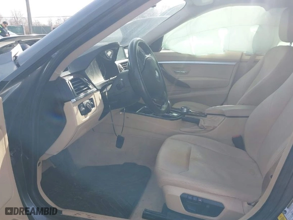 2014 BMW 3 Series Gran Turismo 335i xDrive with VIN WBA3X9C57ED867929, listed as a IAAI auction lot 41413094 with 1 mi miles. Bid and sale history available at carsss.com. Image 5.