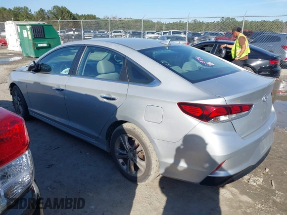 2018 Hyundai Sonata SEL with VIN 5NPE34AFXJH637053, listed as a IAAI auction lot 41723294 with 47,574 mi miles and . Bid and sale history available at carsss.com. Image 14.