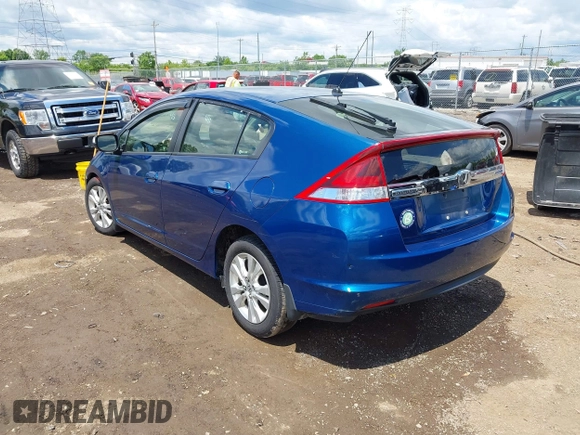 2013 Honda Insight EX with VIN JHMZE2H75DS001093, listed as a IAAI auction lot 42346816 with 153,488 mi miles and . Bid and sale history available at DreamBid. Image 3.