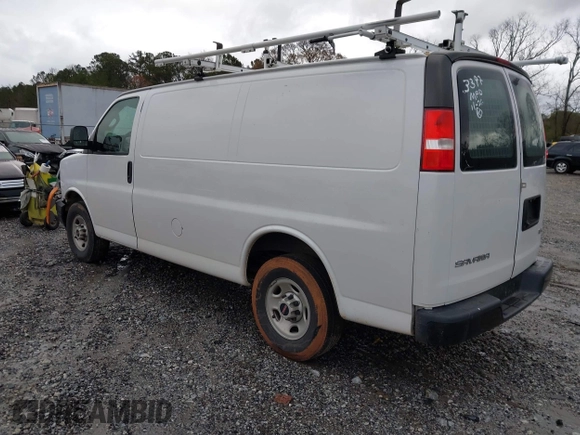 2018 GMC Savana Cargo with VIN 1GTW7AFP0J1313397, listed as a IAAI auction lot 41057578 with 147,304 mi miles and . Bid and sale history available at DreamBid. Image 3.