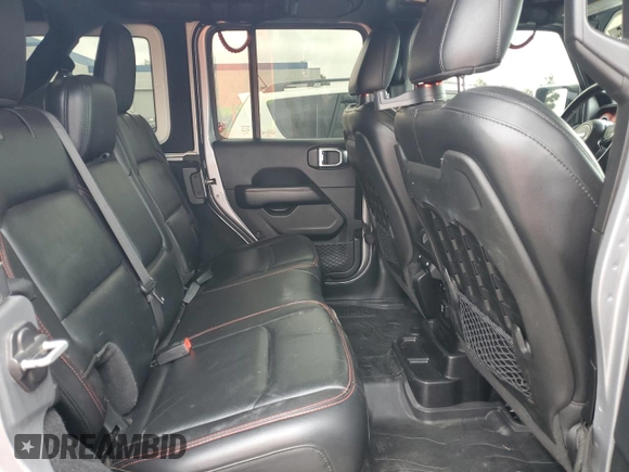2018 Jeep Wrangler Unlimited Rubicon with VIN 1C4HJXFN7JW211402, listed as a Copart auction lot 53401925 with 79,041 mi miles and Salvage title. Bid and sale history available at DreamBid. Image 10.