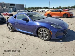 2023 Subaru BRZ Premium with VIN JF1ZDBC11P8701675, listed as a Copart auction lot 74656344 with 15,984 mi miles and Salvage Title. Bid and sale history available at carsss.com. Image 4.