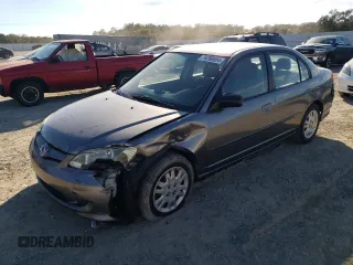 2004 Honda Civic LX with VIN 2HGES16564H594802, listed as a Copart auction lot 74788604 with 177,395 mi miles and Salvage Title. Bid and sale history available at carsss.com. Image 1.