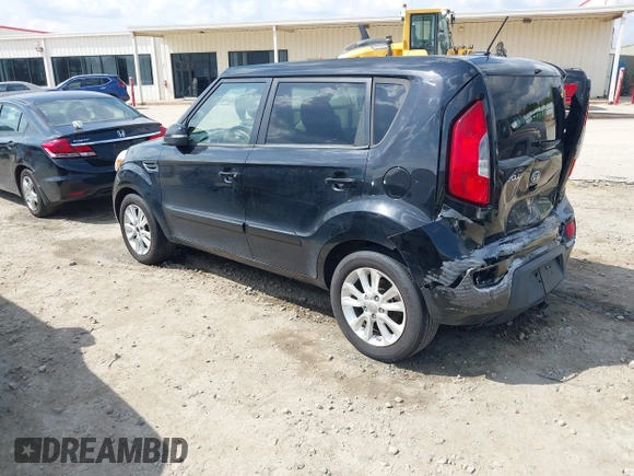 2012 Kia Soul + with VIN KNDJT2A69C7410074, listed as a IAAI auction lot 41798938 with 246,559 mi miles. Bid and sale history available at carsss.com. Image 3.