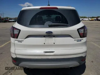 2017 Ford Escape Titanium with VIN 1FMCU9J90HUD28716, listed as a Copart auction lot 53694635 with 90,484 mi miles and Salvage Title. Bid and sale history available at carsss.com. Image 6.