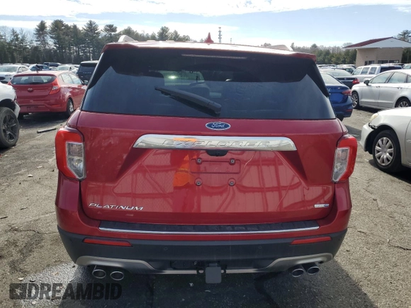 2020 Ford Explorer Platinum z VIN 1FM5K8HC1LGA45999, wystawiony jako Copart lot #46118575 z przebiegiem Nie podano mil oraz Szkoda całkowita • Salvage title. Historia ofert i sprzedaży dostępna na DreamBid. Obrazek 6.