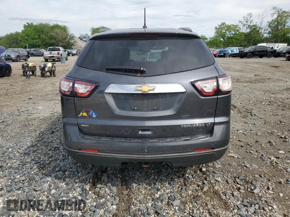 2013 Chevrolet Traverse LT with VIN 1GNKVGKD0DJ103994, listed as a Copart auction lot 56233435 with 211,791 mi miles and Clean Title. Bid and sale history available at DreamBid. Image 6.
