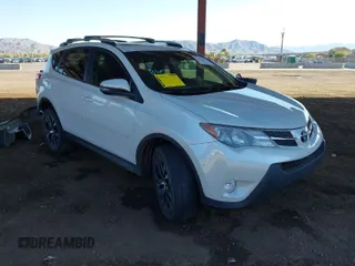 2015 Toyota RAV4 Limited with VIN 2T3DFREV4FW340913, listed as a IAAI auction lot 41807057 with 182,754 mi miles. Bid and sale history available at carsss.com. Image 1.