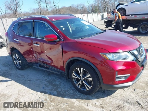 2019 Nissan Rogue SL with VIN 5N1AT2MV2KC720510, listed as a IAAI auction lot 41650468 with 48,905 mi miles. Bid and sale history available at carsss.com. Image 1.