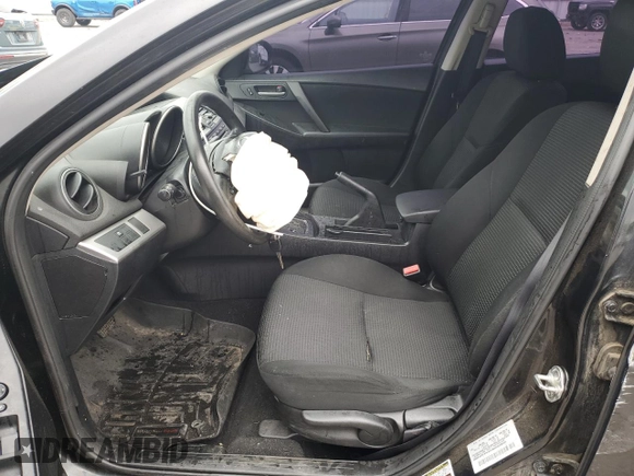 2013 Mazda 3 i Sport with VIN JM1BL1UP5D1847349, listed as a Copart auction lot 61378075 with 157,963 mi miles and Salvage title. Bid and sale history available at DreamBid. Image 7.