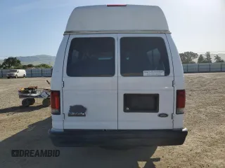 2008 Ford Econoline Cargo Commercial with VIN 1FTNS24W58DA22932, listed as a Copart auction lot 53193794 with Not Provided miles and Salvage Title. Bid and sale history available at DreamBid. Image 6.