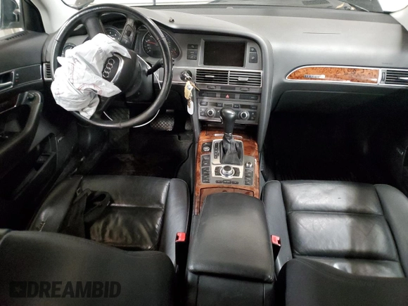 2006 Audi A6 with VIN WAUDG74F26N042697, listed as a Copart auction lot 81826934 with 0 mi miles and Salvage Title. Bid and sale history available at carsss.com. Image 8.
