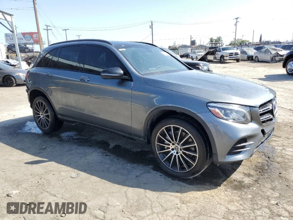 2019 Mercedes-Benz GLC 300 with VIN WDC0G4KB4KV195778, listed as a Copart auction lot 61742345 with 134,181 mi miles and Salvage title. Bid and sale history available at DreamBid. Image 4.