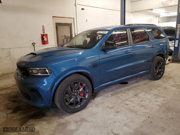 2024 Dodge Durango R/T Plus with VIN 1C4SDJCT8RC127051, listed as a Copart auction lot 86979404 with 6,358 mi miles and Salvage Title. Bid and sale history available at carsss.com. Image 1.