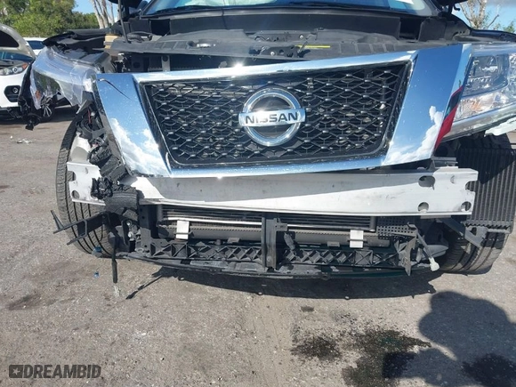 2016 Nissan Pathfinder S with VIN 5N1AR2MN1GC614877, listed as a IAAI auction lot 41198290 with 85,356 mi miles. Bid and sale history available at carsss.com. Image 6.