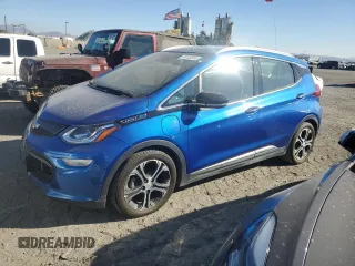 2018 Chevrolet Bolt EV Premier with VIN 1G1FX6S03J4139211, listed as a Copart auction lot 79139254 with 73,100 mi miles and Salvage Title. Bid and sale history available at carsss.com. Image 1.