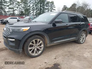 2022 Ford Explorer Platinum with VIN 1FM5K8HC5NGA35754, listed as a IAAI auction lot 41334528 with 65,772 mi miles. Bid and sale history available at carsss.com. Image 2.