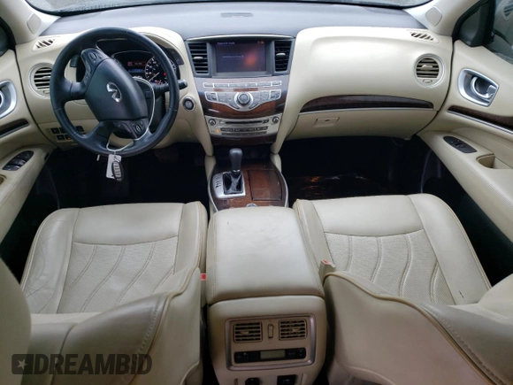 2015 Infiniti QX60 with VIN 5N1AL0MM6FC541632, listed as a Copart auction lot 62077105 with 123,164 mi miles and Salvage title. Bid and sale history available at DreamBid. Image 8.