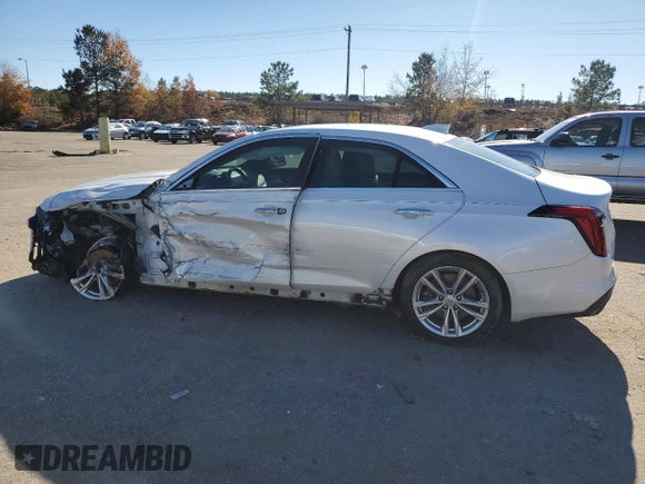 2020 Cadillac CT4 Luxury z VIN 1G6DA5RK5L0135563, wystawiony jako Copart lot #84494264 z przebiegiem Nie podano mil oraz Szkoda całkowita • Salvage title. Historia ofert i sprzedaży dostępna na DreamBid. Obrazek 2.