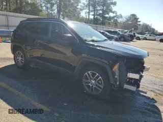 2020 Jeep Compass Latitude with VIN 3C4NJCBB9LT258897, listed as a Copart auction lot 44641235 with 90,655 mi miles and Salvage Title. Bid and sale history available at carsss.com. Image 4.