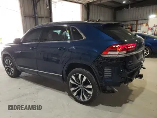 2021 Volkswagen Atlas SEL Premium R-Line with VIN 1V2FE2CA6MC207491, listed as a Copart auction lot 53086855 with 67,837 mi miles and Salvage title. Bid and sale history available at DreamBid. Image 2.