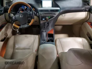 2011 Lexus RX 350 with VIN 2T2BK1BA6BC102910, listed as a Copart auction lot 60153935 with 132,626 mi miles and Salvage title. Bid and sale history available at DreamBid. Image 8.