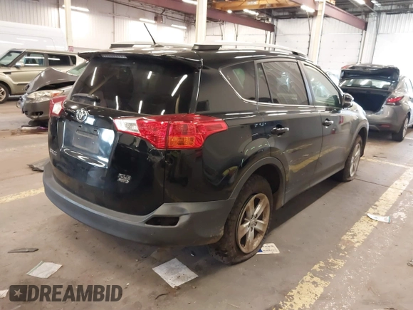 2014 Toyota RAV4 XLE with VIN 2T3RFREV7EW174388, listed as a IAAI auction lot 41752324 with 70,852 mi miles. Bid and sale history available at carsss.com. Image 4.