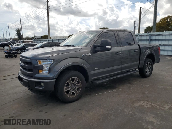 2015 Ford F-150 XLT with VIN 1FTEW1EP9FFB46015, listed as a Copart auction lot 46053995 with 113,883 mi miles and Salvage Title. Bid and sale history available at carsss.com. Image 1.