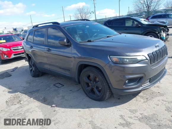 2019 Jeep Cherokee Latitude Plus with VIN 1C4PJMLB8KD292542, listed as a IAAI auction lot 41600044 with 72,922 mi miles and . Bid and sale history available at DreamBid. Image 1.