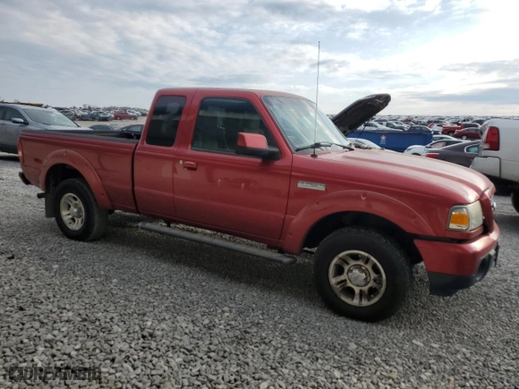 2008 Ford Ranger XLT with VIN 1FTYR44E58PB09692, listed as a Copart auction lot 83308114 with 133,064 mi miles and Salvage Title. Bid and sale history available at carsss.com. Image 4.