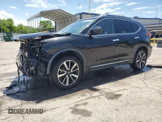 2018 Nissan Rogue SV z VIN JN8AT2MV4JW323189, wystawiony jako Copart lot #57647195 z przebiegiem 58 164 mil mil oraz Szkoda całkowita • Salvage title. Historia ofert i sprzedaży dostępna na DreamBid. Obrazek 1.