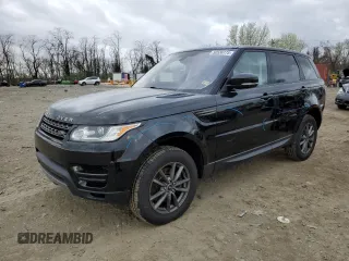 2016 Land Rover Range Rover Sport SE z VIN SALWG2KF9GA661591, wystawiony jako Copart lot #50536175 z przebiegiem 123 407 mil mil oraz Szkoda całkowita • Salvage title. Historia ofert i sprzedaży dostępna na DreamBid. Obrazek 1.