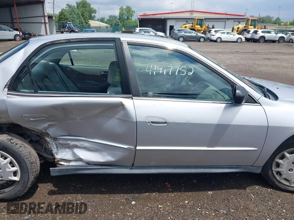 2002 Honda Accord LX with VIN 3HGCG56492G706612, listed as a IAAI auction lot 41917752 with 200,435 mi miles and . Bid and sale history available at DreamBid. Image 14.