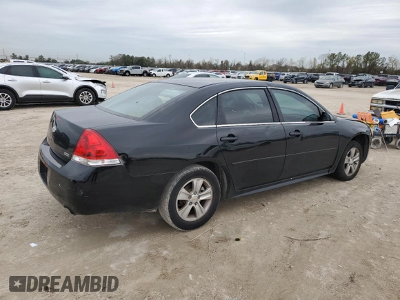 2013 Chevrolet Impala LS with VIN 2G1WF5E37D1225883, listed as a Copart auction lot 88792205 with 169,017 mi miles and Salvage Title. Bid and sale history available at DreamBid. Image 3.