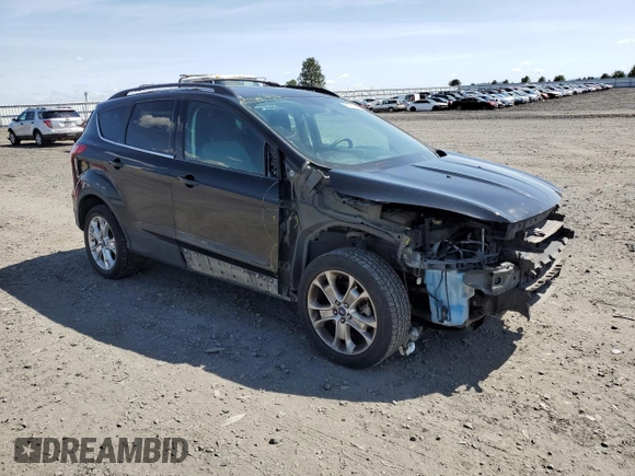 2013 Ford Escape SE with VIN 1FMCU9GXXDUB64746, listed as a Copart auction lot 55111745 with 78,468 mi miles and Salvage Title. Bid and sale history available at DreamBid. Image 4.