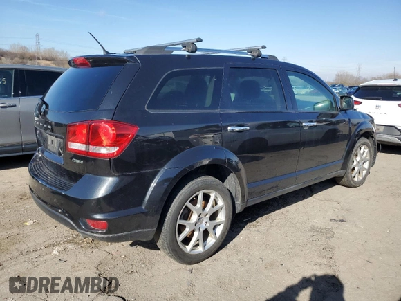 2013 Dodge Journey Crew with VIN 3C4PDCDG4DT588442, listed as a Copart auction lot 51350775 with 151,172 mi miles and Salvage title. Bid and sale history available at DreamBid. Image 3.