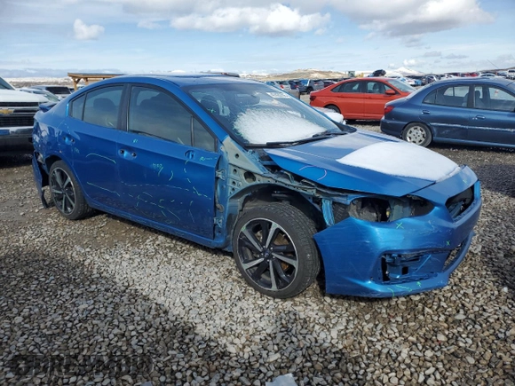 2020 Subaru Impreza Special Sports с VIN 4S3GKAL66L3604203, выставлен на аукционе Copart как лот 47420705 с пробегом 73 899 миль миль и Списание • Salvage title. История ставок и продаж доступна на DreamBid. Изображение 4.